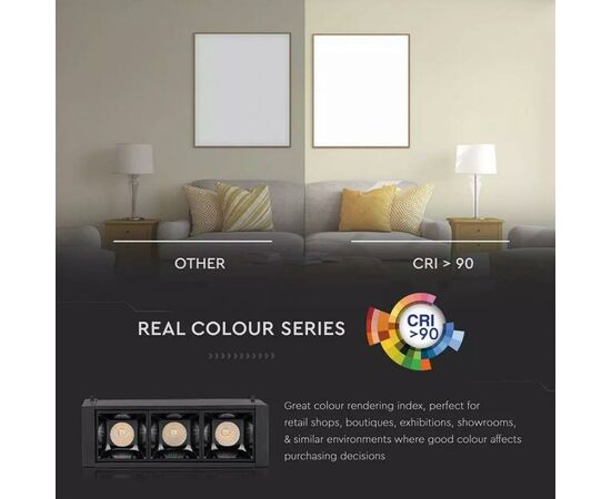 Светильник V-TAC LED 3W, SKU-7960, магнітне кріплення, 24V, 3000K (3800157652780), изображение 6 Светильник V-TAC LED 3W, SKU-7960, магнітне кріплення, 24V, 3000K (3800157652780), изображение 6