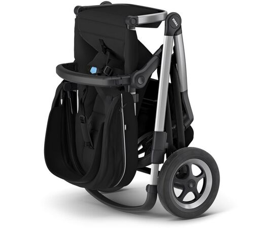 Коляска Thule 2 в 1 Sleek с люлькой Midnight Black (TH 11000007), изображение 4 Коляска Thule 2 в 1 Sleek с люлькой Midnight Black (TH 11000007), изображение 4