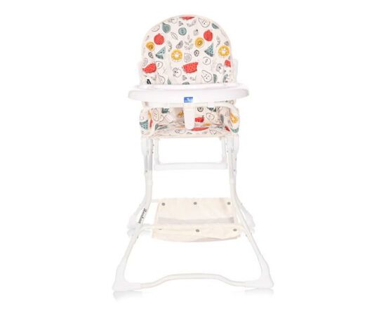 Стульчик для кормления Bertoni/Lorelli BONBON white fruits (23800), изображение 2 Стульчик для кормления Bertoni/Lorelli BONBON white fruits (23800), изображение 2