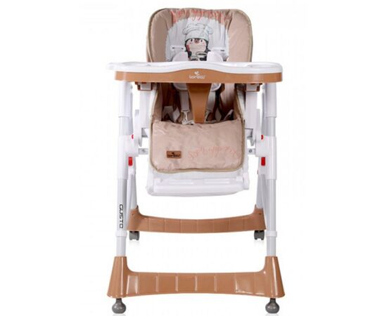Стульчик для кормления Bertoni/Lorelli GUSTO-beige penguin (23350), изображение 2 Стульчик для кормления Bertoni/Lorelli GUSTO-beige penguin (23350), изображение 2