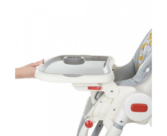 Стульчик для кормления El Camino ME 1037 banana grey (21905), изображение 4 Стульчик для кормления El Camino ME 1037 banana grey (21905), изображение 4