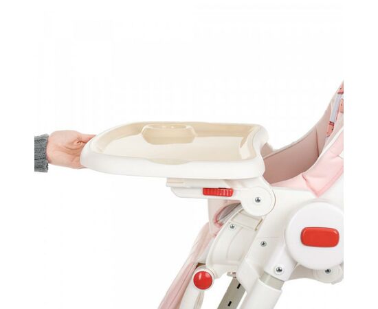 Стульчик для кормления El Camino ME 1037 watermelon pink (21908), изображение 4 Стульчик для кормления El Camino ME 1037 watermelon pink (21908), изображение 4