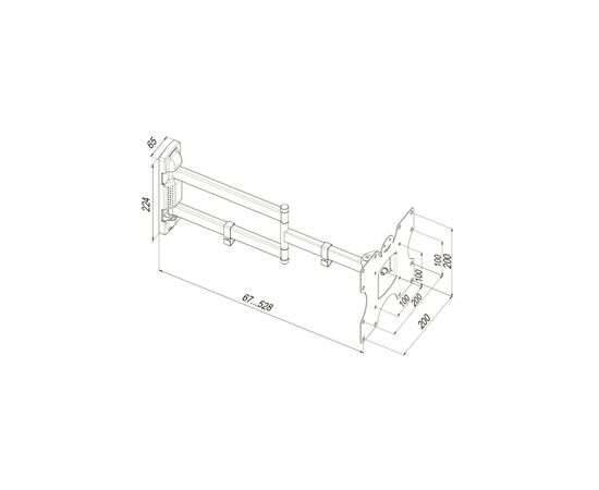 Кронштейн KSL WMO-4025T, изображение 3 Кронштейн KSL WMO-4025T, изображение 3