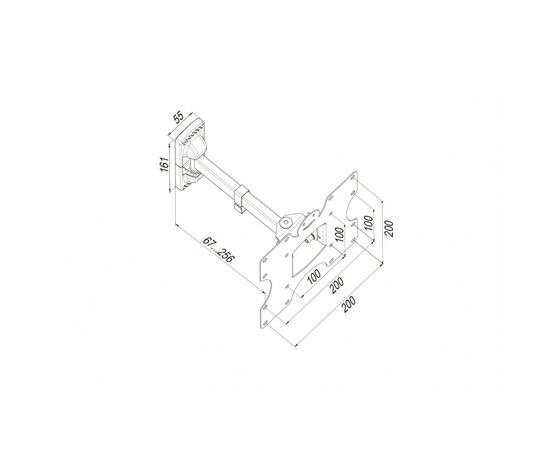 Кронштейн KSL WMO-4023T, изображение 3 Кронштейн KSL WMO-4023T, изображение 3