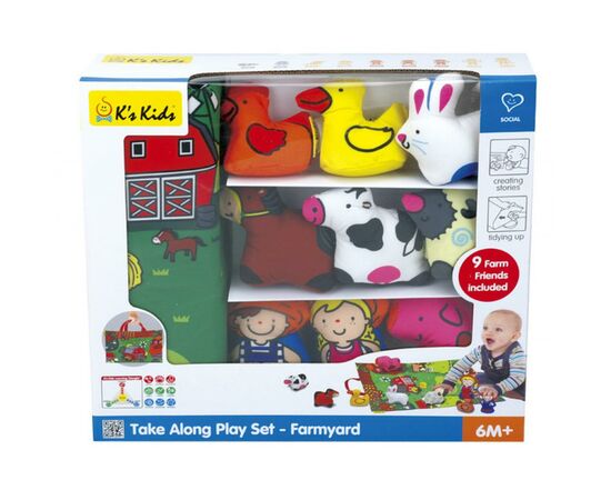 Детский коврик K’S KIDS 3D Ферма з животными (KA10743-GB), изображение 6 Детский коврик K’S KIDS 3D Ферма з животными (KA10743-GB), изображение 6