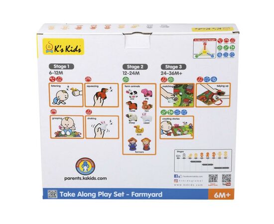 Детский коврик K’S KIDS 3D Ферма з животными (KA10743-GB), изображение 7 Детский коврик K’S KIDS 3D Ферма з животными (KA10743-GB), изображение 7