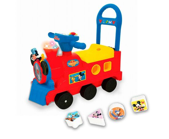 Чудомобиль Kiddieland Микки Маус Паровозик-сортер (054874), изображение 3 Чудомобиль Kiddieland Микки Маус Паровозик-сортер (054874), изображение 3