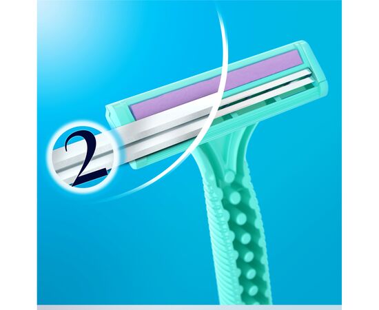 Бритва Gillette Simply Venus 2 одноразовая 2 шт. (3014260248642), изображение 3 Бритва Gillette Simply Venus 2 одноразовая 2 шт. (3014260248642), изображение 3