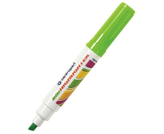 Маркер Centropen Fax 8052 1-4,6 мм, chisel tip, green (8052/04)