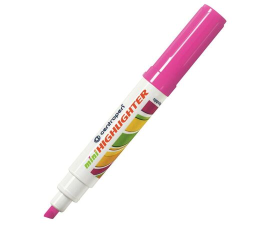Маркер Centropen Fax 8052 1-4,6 мм, chisel tip, pink (8052/09)