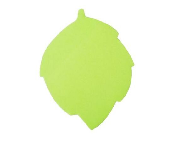 Папір для нотаток Buromax with adhesive layer "Leaf", 50 sheets, NEON colors mix (BM.2367-99)