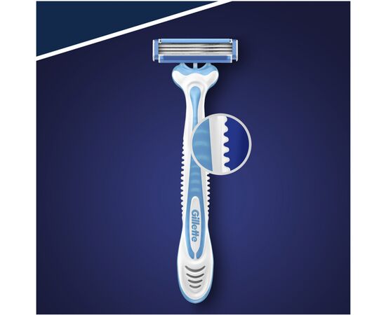 Бритва Gillette Blue 3 Cool 6шт (7702018457304), изображение 3 Бритва Gillette Blue 3 Cool 6шт (7702018457304), изображение 3