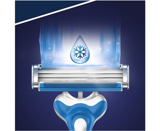 Бритва Gillette Blue 3 Cool 6шт (7702018457304), изображение 5 Бритва Gillette Blue 3 Cool 6шт (7702018457304), изображение 5