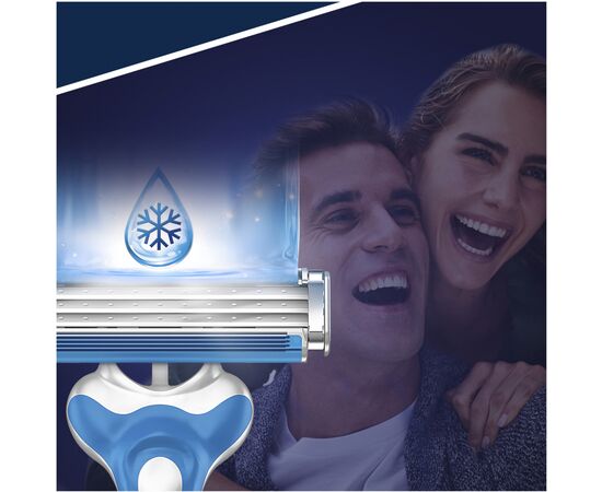 Бритва Gillette Blue 3 Cool 6шт (7702018457304), изображение 6 Бритва Gillette Blue 3 Cool 6шт (7702018457304), изображение 6