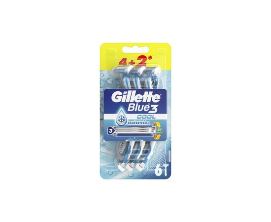 Бритва Gillette Blue 3 Cool 6шт (7702018457304)