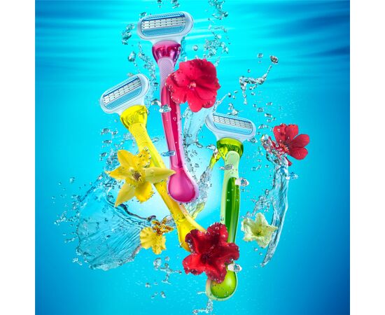 Бритва Gillette Venus Tropical 3 шт. (7702018426263), изображение 5 Бритва Gillette Venus Tropical 3 шт. (7702018426263), изображение 5