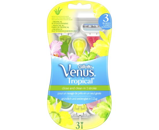 Бритва Gillette Venus Tropical 3 шт. (7702018426263)