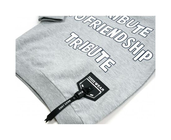 Набор детской одежды Breeze "FRIENDSHIP" (14775-128B-gray), изображение 4 Набор детской одежды Breeze "FRIENDSHIP" (14775-128B-gray), изображение 4
