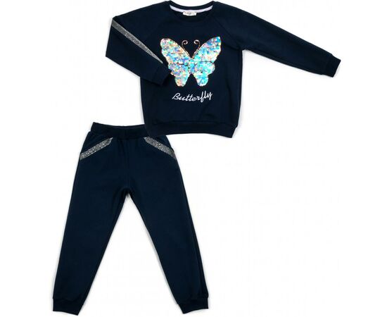 Набор детской одежды Breeze с бабочкой (13862-140G-blue)