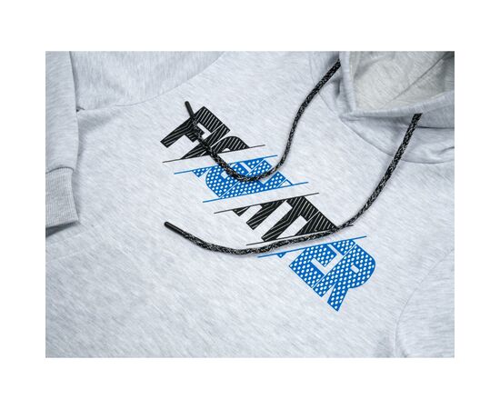 Кофта Breeze с капюшоном (13901-134B-gray), изображение 3