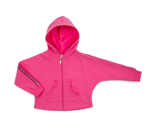 Кофта Breeze на блискавці з капюшоном (14690-98G-pink)