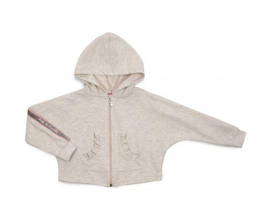 Кофта Breeze на молнии с капюшоном (14690-86G-beige)