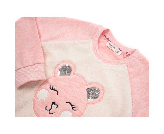 Кофта Breeze с мишкой (14863-110G-peach), изображение 3