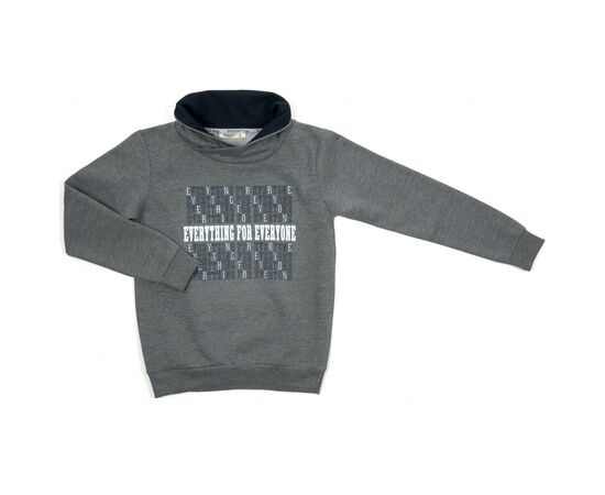 Кофта Breeze "EVERYTHING FOR EVERYONE" (14875-134B-gray)