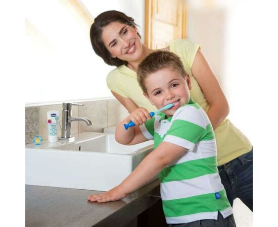 Детская зубная щетка Chicco Зеленая (2900990799879) (09079.20.20), изображение 3