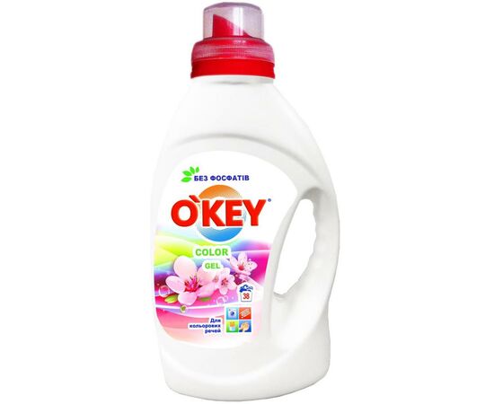 Гель для стирки O'KEY Color 1.5 л (4820049381764)