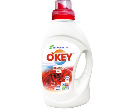 Гель для стирки O'KEY Delicat 1.5 л (4820049381771)