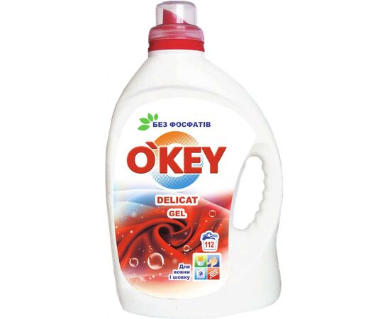 Гель для стирки O'KEY Delicat 4.5 л (4820049381702)