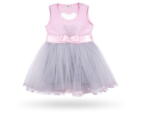 Платье Breeze сарафан с фатиновой юбкой и сердцем (10862-98G-pink)