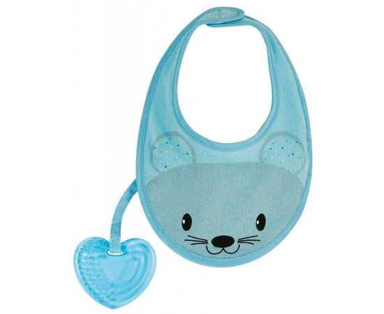 Слинявчик Chicco FRESH BIB блакитн з прорізувачем (02582.20)