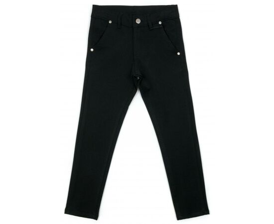 Штани дитячі A-Yugi з габардину (428-134G-black)