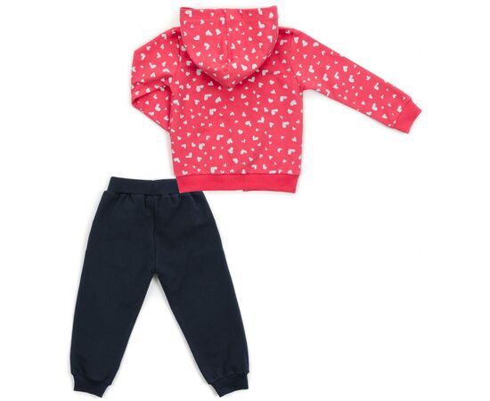 Спортивный костюм Breeze с сердечками (14427-92G-coral), изображение 4 Спортивный костюм Breeze с сердечками (14427-92G-coral), изображение 4