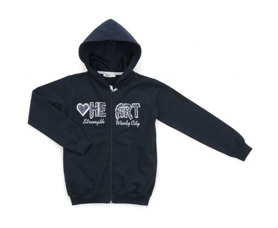 Спортивний костюм Breeze "HEART" (14631-152G-blue), зображення 2 Спортивний костюм Breeze "HEART" (14631-152G-blue), зображення 2