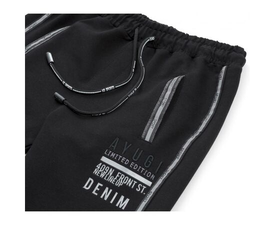 Спортивный костюм A-Yugi "SPORT" (4302-134B-black), изображение 8 Спортивный костюм A-Yugi "SPORT" (4302-134B-black), изображение 8