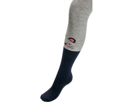 Колготки UCS Socks з котиком (M0C0301-2116-5G-grayblue)
