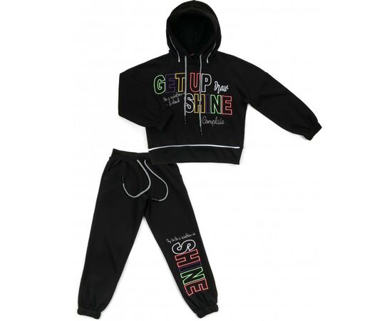Спортивний костюм Shukoko "SHINE" (1171-134G-black)