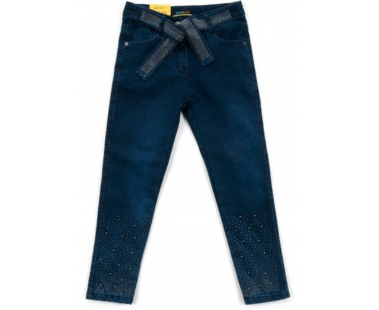 Джинси Sercino зі стразами (52363-140G-blue)