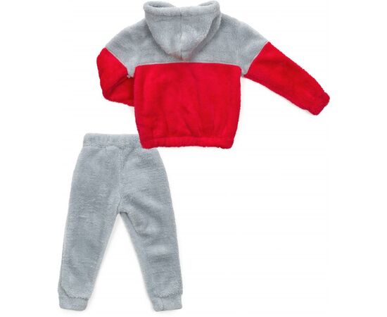 Спортивный костюм Cloise флисовый (CLO124003-140G-gray), изображение 4 Спортивный костюм Cloise флисовый (CLO124003-140G-gray), изображение 4