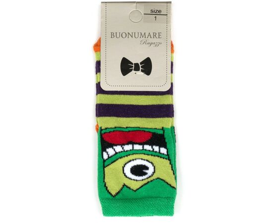 Шкарпетки BNM з монстриками (M0C0101-2063-1B-green)