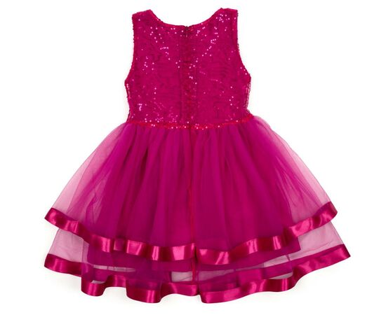 Платье Breeze с фатиновой юбкой (14502-134G-fucsia), изображение 2 Платье Breeze с фатиновой юбкой (14502-134G-fucsia), изображение 2