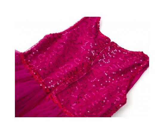 Платье Breeze с фатиновой юбкой (14502-134G-fucsia), изображение 3 Платье Breeze с фатиновой юбкой (14502-134G-fucsia), изображение 3