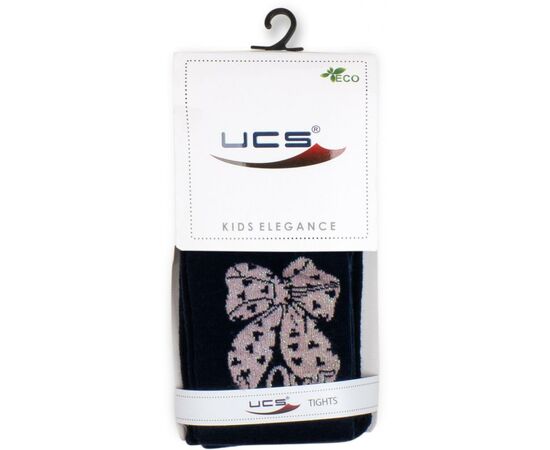 Колготки UCS Socks с бантом (M0C0301-2158-7G-blue), изображение 3 Колготки UCS Socks с бантом (M0C0301-2158-7G-blue), изображение 3