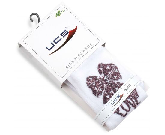 Колготки UCS Socks с бантом (M0C0301-2158-9G-white), изображение 2 Колготки UCS Socks с бантом (M0C0301-2158-9G-white), изображение 2