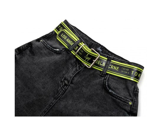 Штани дитячі A-Yugi джинсові (9249-140G-black), зображення 5 Штани дитячі A-Yugi джинсові (9249-140G-black), зображення 5