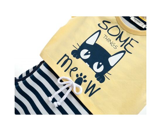 Платье Breeze с котиком (14582-128G-yellow), изображение 6 Платье Breeze с котиком (14582-128G-yellow), изображение 6