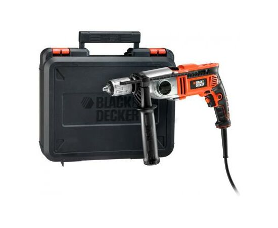 Дрель Black&Decker KR8542K-QS (KR8542K), изображение 2 Дрель Black&Decker KR8542K-QS (KR8542K), изображение 2